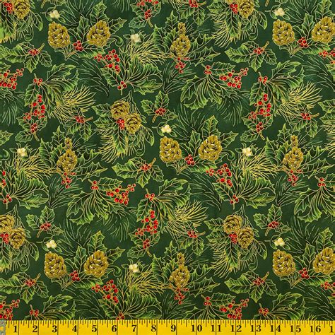 green metallic christmas fabric|gold metallic fabric for quilting.